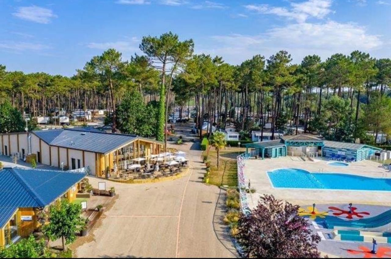 Camping Les Dunes De Contis Сен-Жюльен-ан-Борн Экстерьер фото